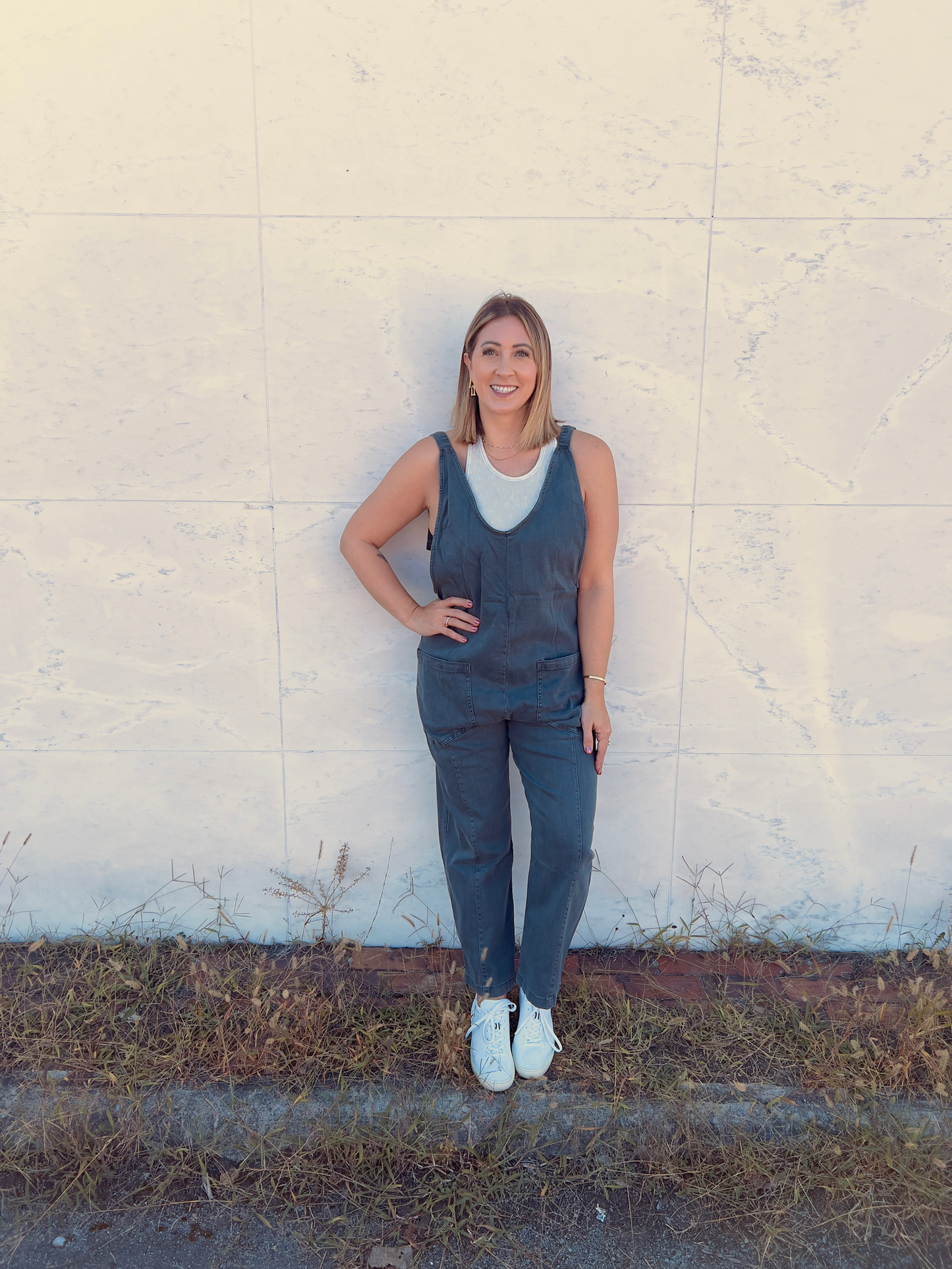 Cool Vibes Denim Overalls