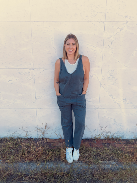 Cool Vibes Denim Overalls