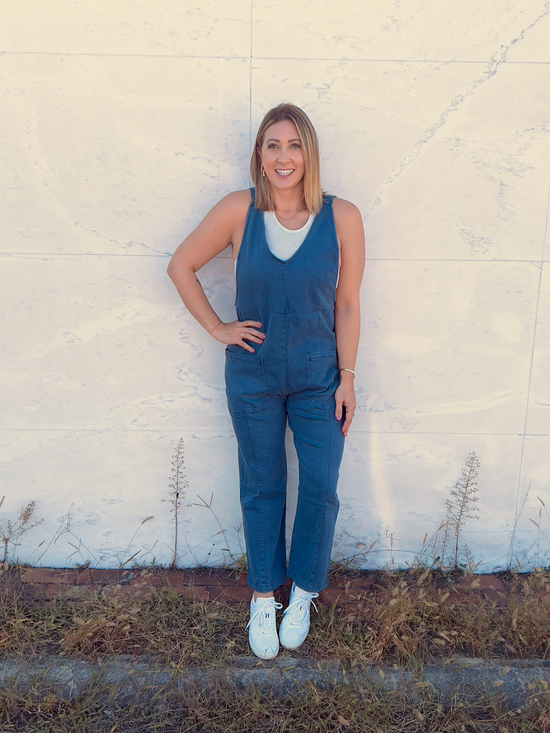 Cool Vibes Denim Overalls