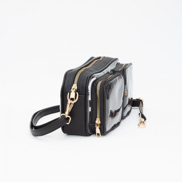 Jessa Clarity Compartment Crossbody Bag