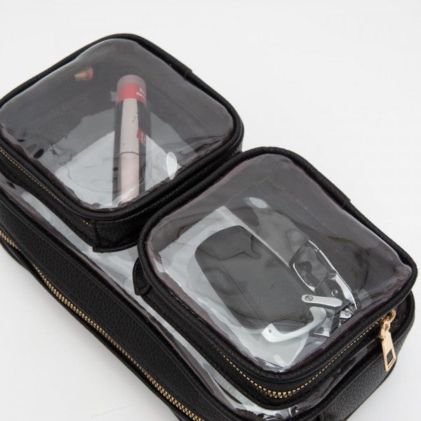 Jessa Clarity Compartment Crossbody Bag