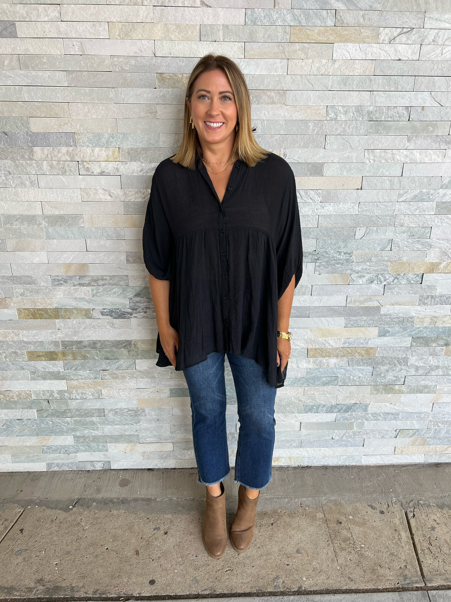 . Every Little Thing Black Tunic