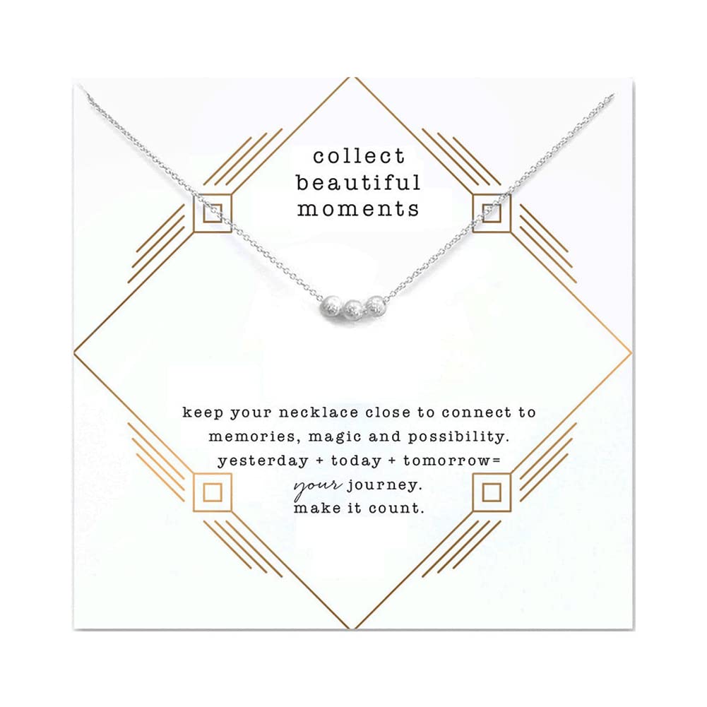 . Collect Beautiful Moments card Necklace