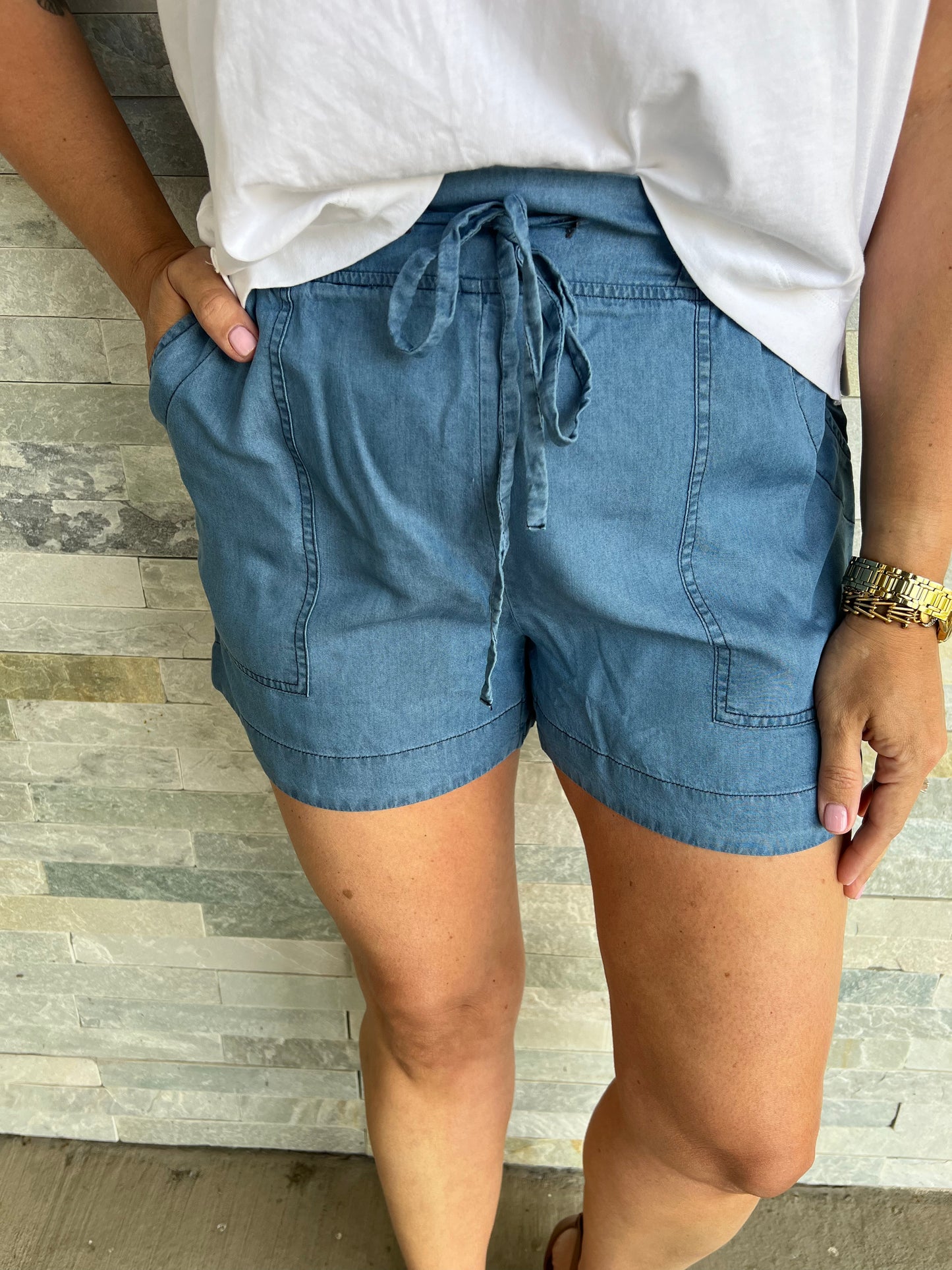 Summer Time Chill Denim Short