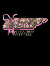 . Camo State of Tennessee Long Sleeve Tee