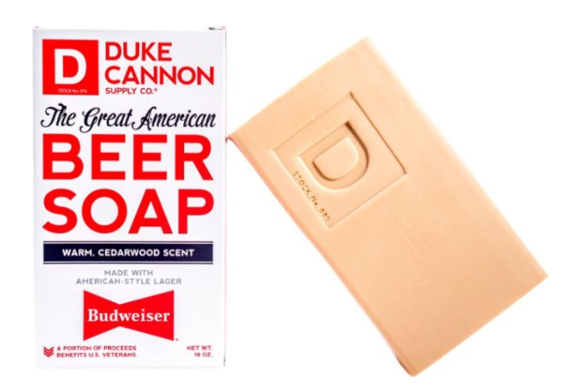 * Duke Cannon  Budweiser Beer  - Big Ass Brick of Soap