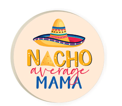 PGD Nacho Average Mama Round Coaster