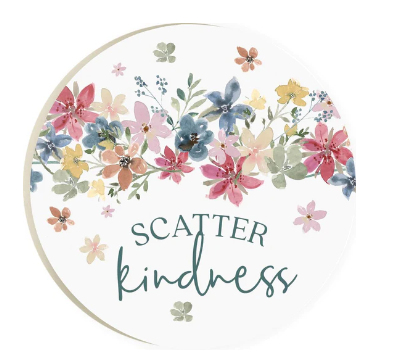 PGD Scatter Kindness Round Coaster