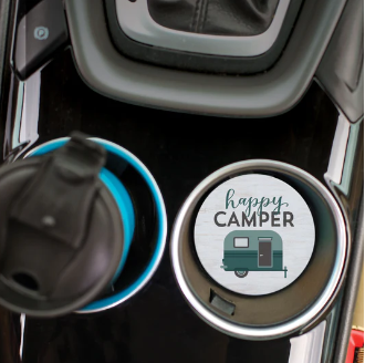 * PGD Happy Camper Car Coaster