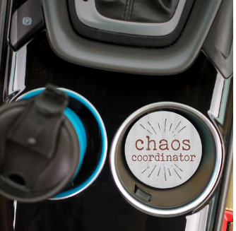 * PGD Chaos Coordinator Car Coaster
