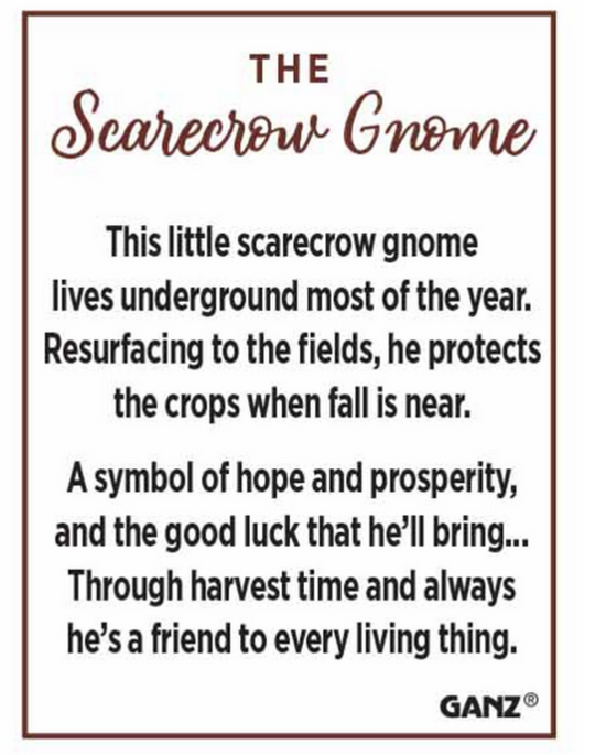 * Scarecrow Gnome