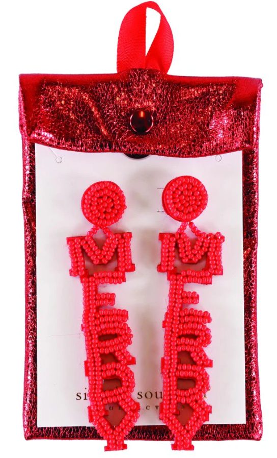 Merry Beaded Earrings