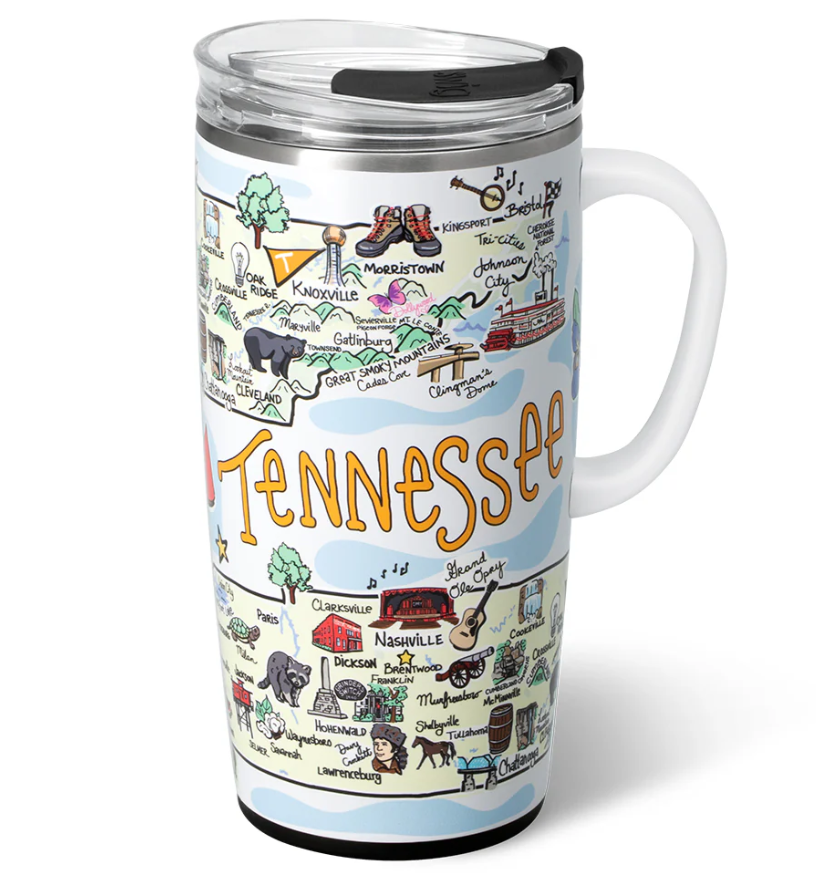 . Tennessee Travel Mug 22 oz.