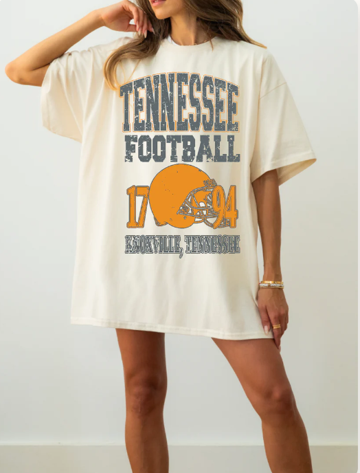 . Tennessee Football Knoxville, Tennessee Comfort Colors Tee