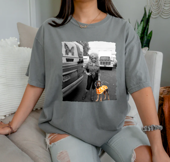 Dolly and Smokey Comfort Colors Tee