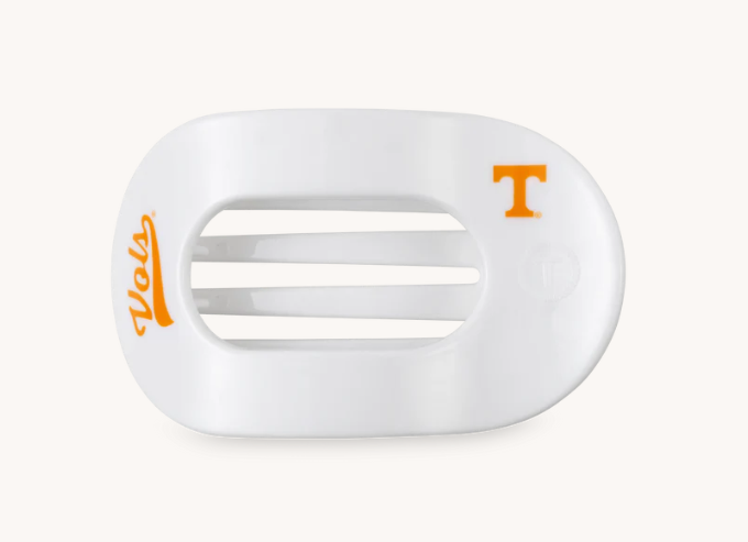 . Go Vols! Medium Flat Round Hair Clip