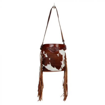 . Cowboy Hand-Tooled Bag
