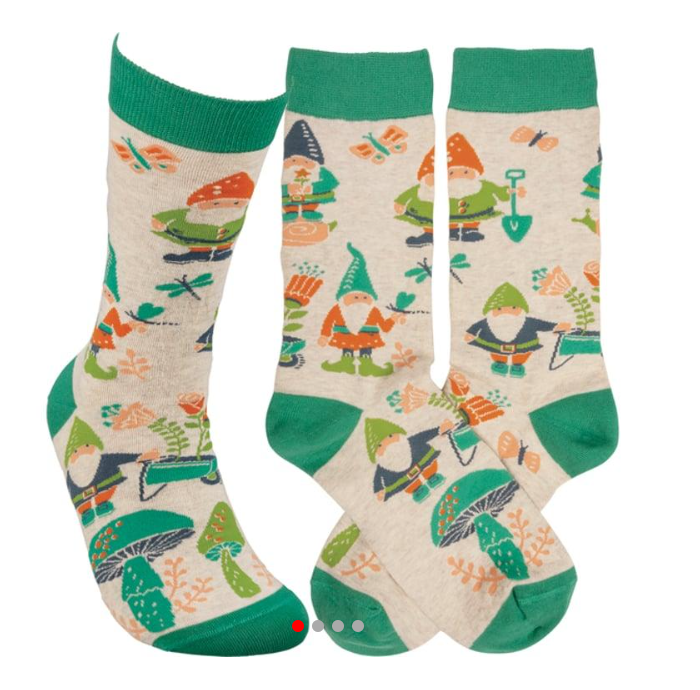 Garden Gnome Socks
