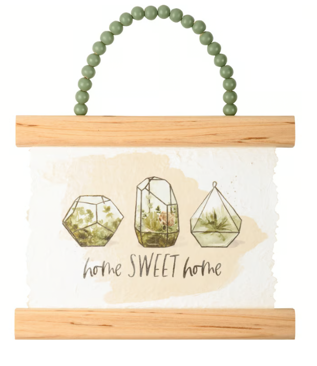Home Sweet Home Plant Hanging Decor