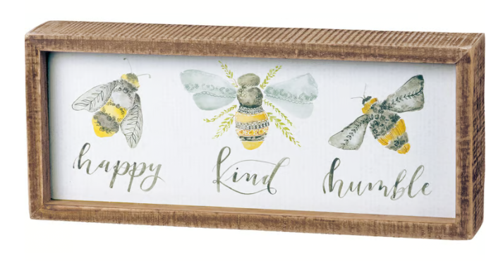 Bee Box Sign