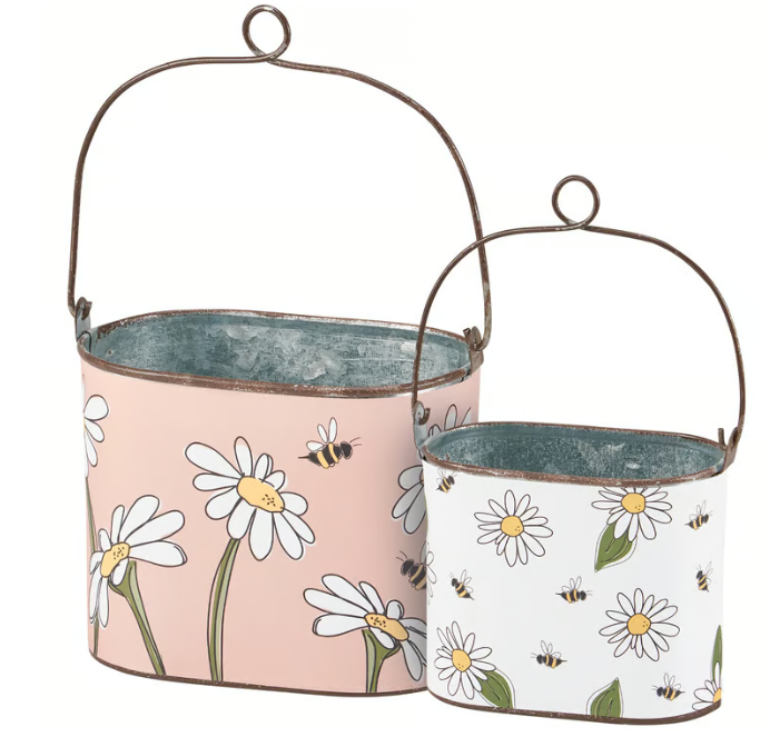 Daisy And Bee Bucket Set