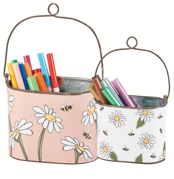 Daisy And Bee Bucket Set