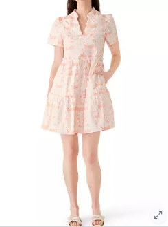 Tennessee Team Game Day Toile Dress