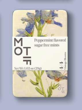 . Motif Mint Tins - Vintage Blooms