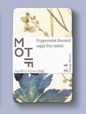 . Motif Mint Tins - Vintage Blooms