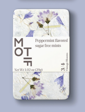 . Motif Mint Tins - Vintage Blooms
