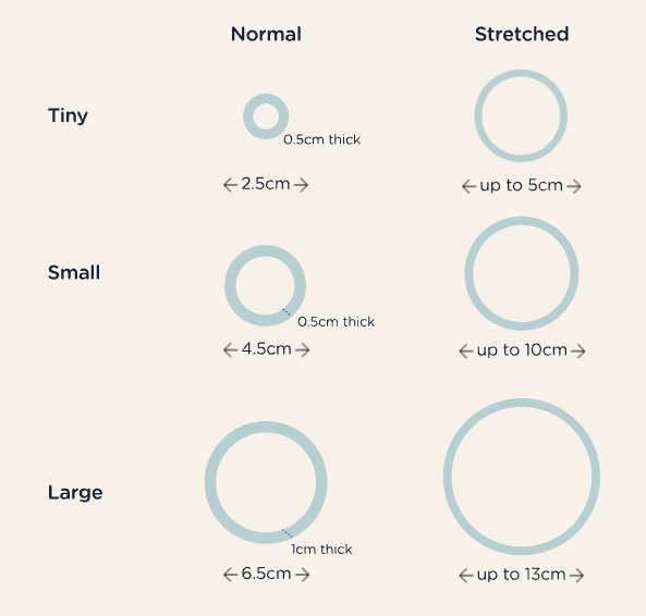 Go Vols Small Hair Ties