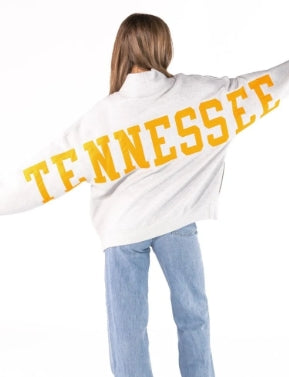 State Mock Neck Sweatshirt