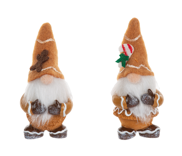 Load image into Gallery viewer, Gingerbread Greetings Gnome
