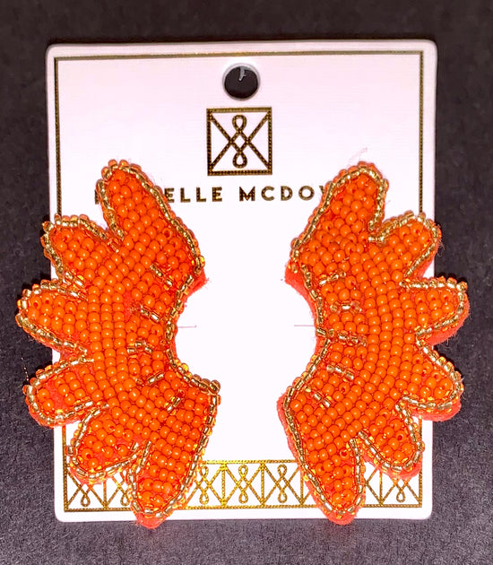 .Ella Orange 1 Earrings