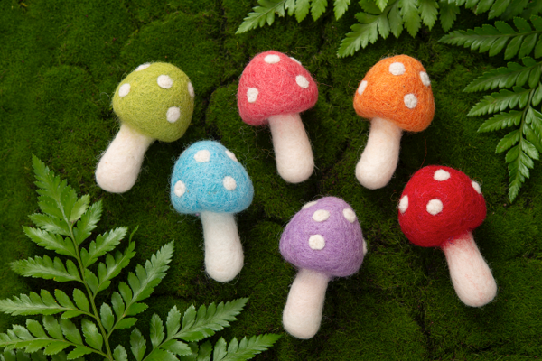 Whimsy Mushroom Tokens