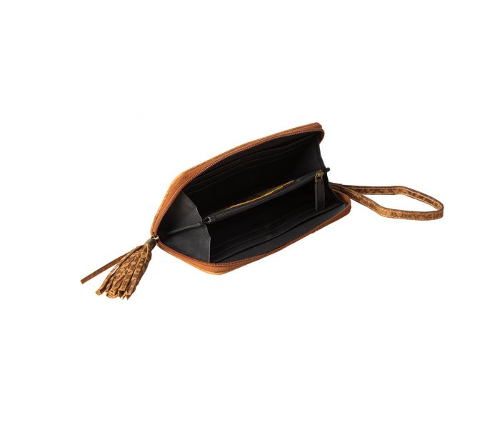 * TRIBE OF THE SUN CLUTCH WRISTLET WALLET