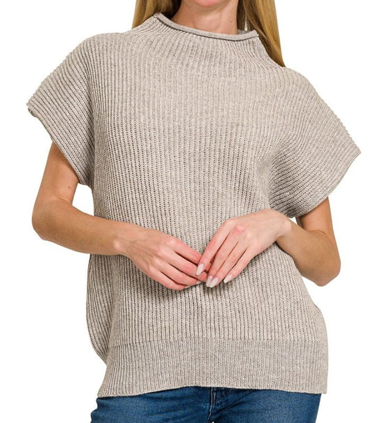 Know You Best Mock Neck Sweater