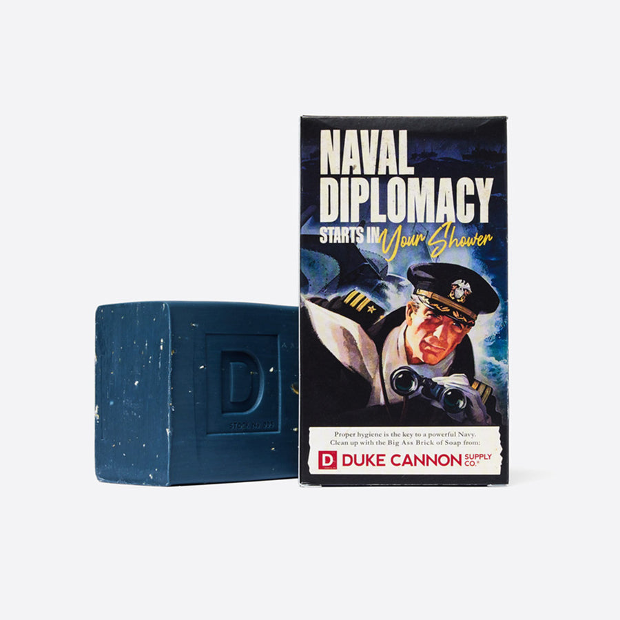 Load image into Gallery viewer, .Duke Cannon- Big Ass Brick of Soap- Naval Diplomacy
