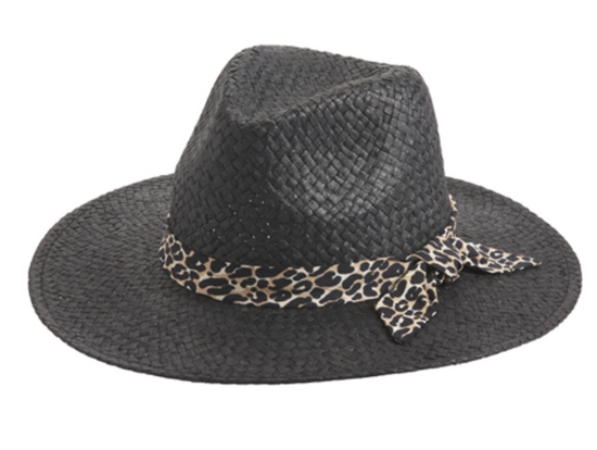 * Mudpie Leopard Knot Fedora