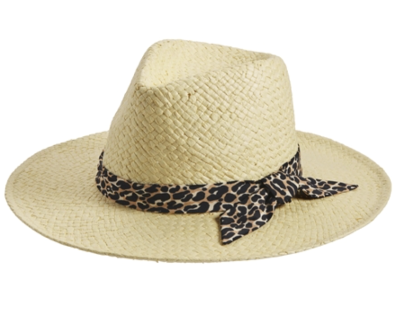 * Mudpie Leopard Knot Fedora