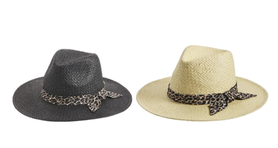 * Mudpie Leopard Knot Fedora