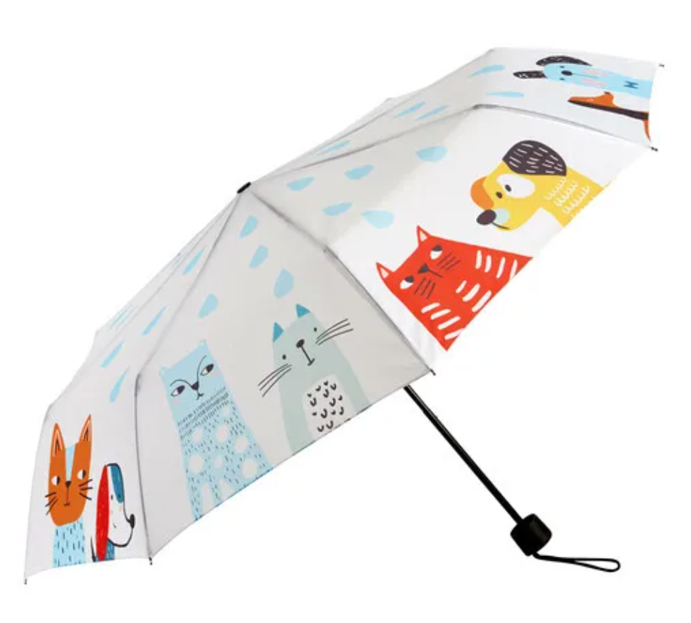 * It's Raining Cats and Dogs Umbrella