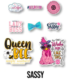 . Simply Southern  Decals and Mini Stickers