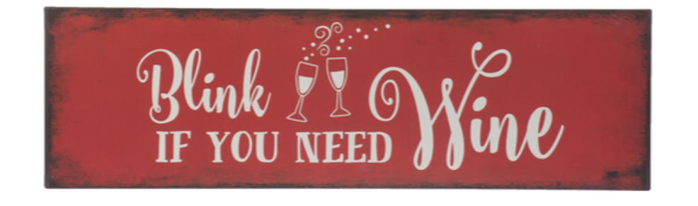 Wine Metal Signs
