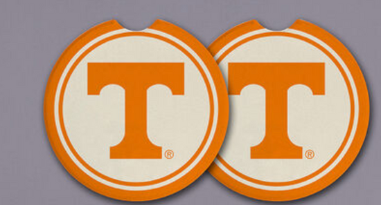 Tennessee Ceramic Car Coaster Set OR/LC