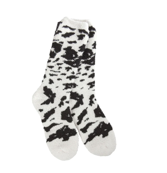 * Cow Pattern Socks