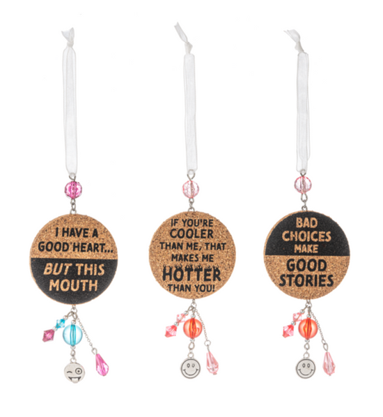 . Quirky Cork Charms