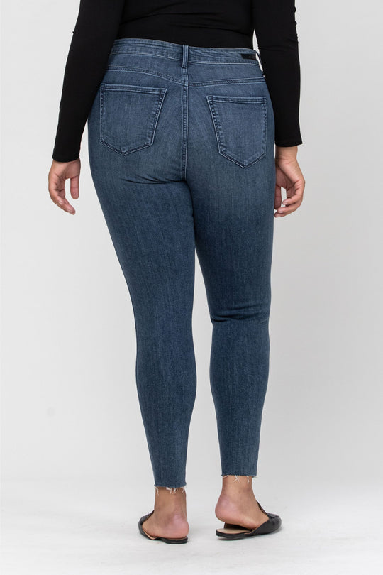 Rock & Republic Women's High Roller High-Rise Skinny Jeans – Stretchy & Slimming
