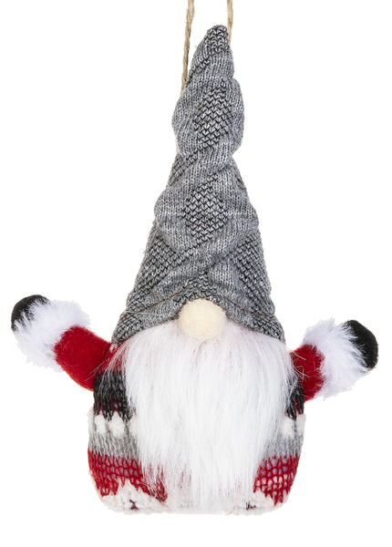Load image into Gallery viewer, Holiday Gnome Plush Ornament
