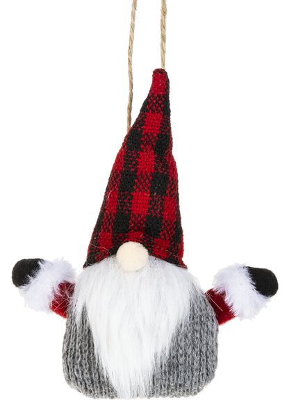 Load image into Gallery viewer, Holiday Gnome Plush Ornament
